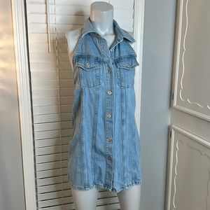 Zara Brand Denim Halter- Size S- worn once